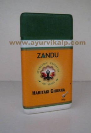 Zandu, HARITAKI CHURNA (Powder), 50g Useful In Carminative & Laxative